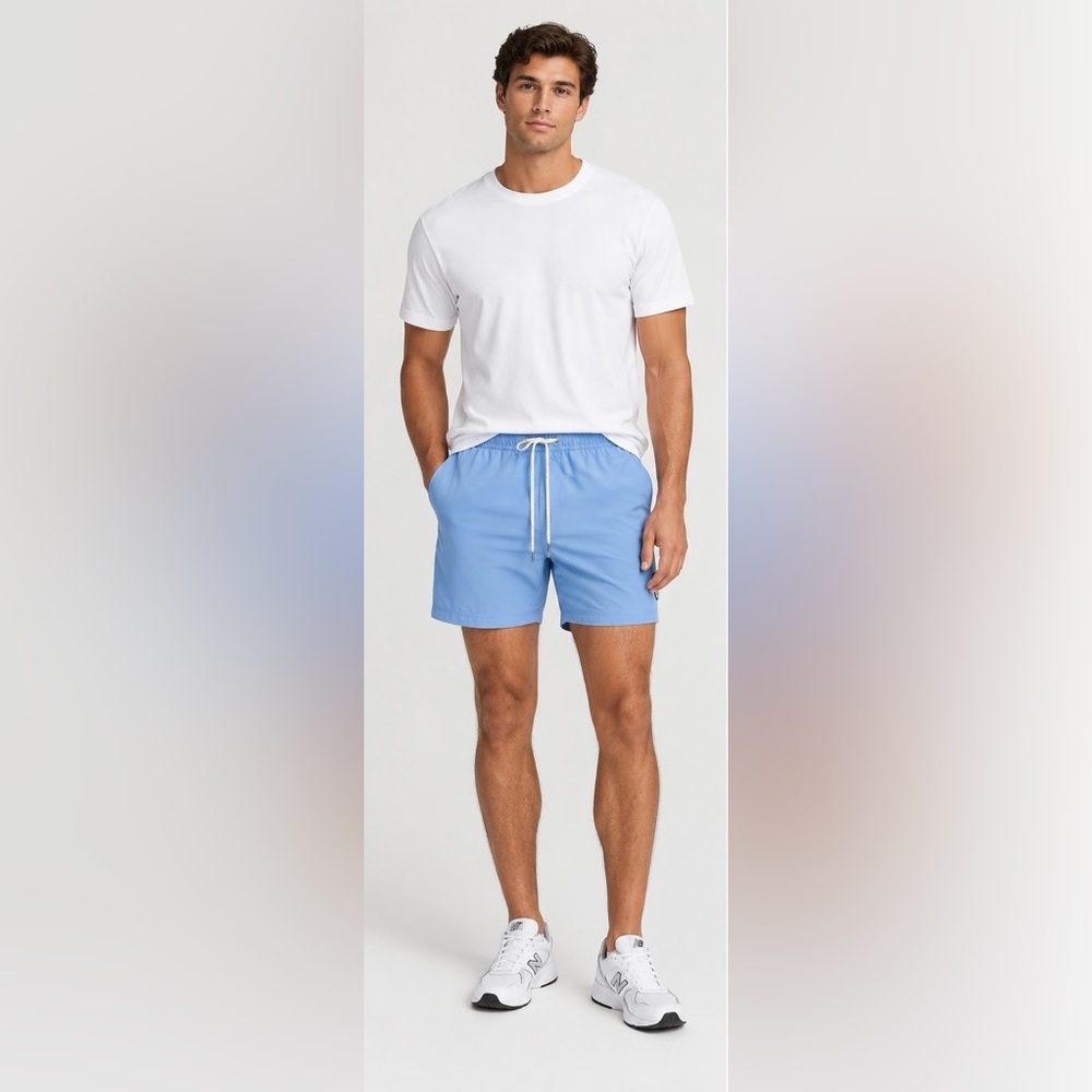 NWT Vuori Kore Short Lined 5” in Isle Blue